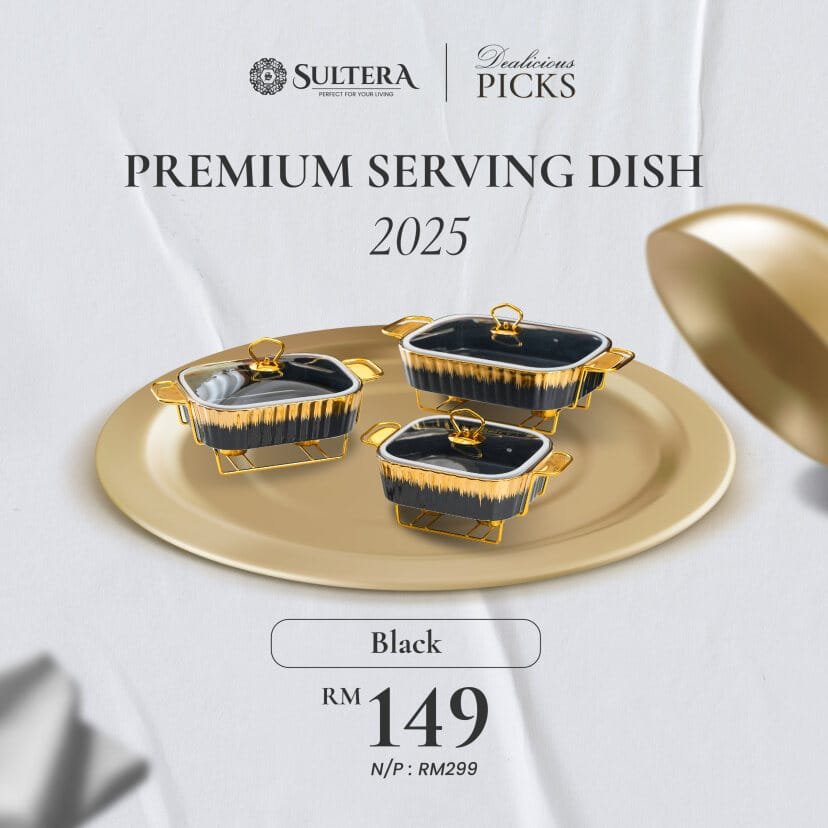 AS-IS SALE : Premium Serving Dish – 2025 DESIGN