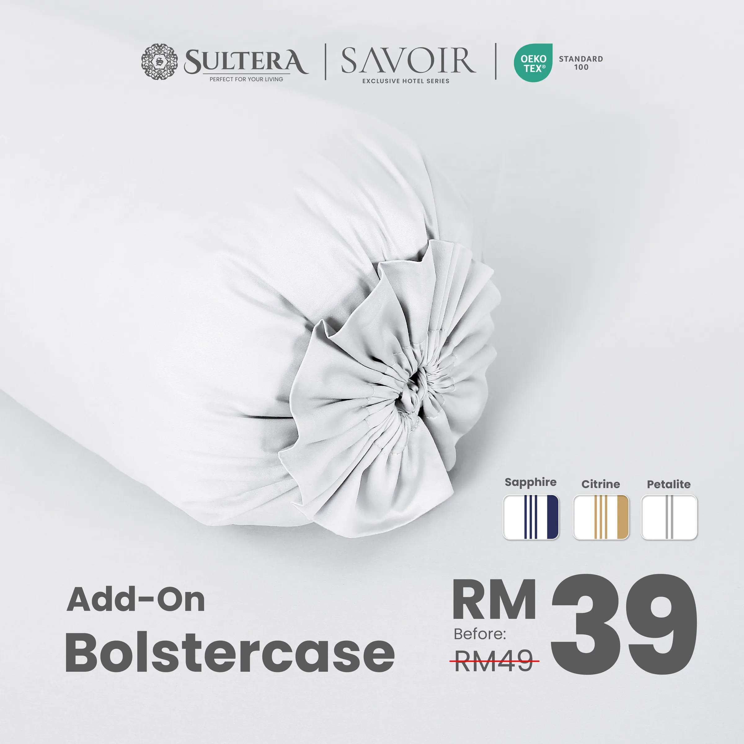 SAVOIR: Exclusive Hotel Collection (Bolstercase)