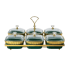 SAJI-Serving Dish Combo 3 in 1 Set + Condiment Dish 6pcs in 1 Set - Image 5