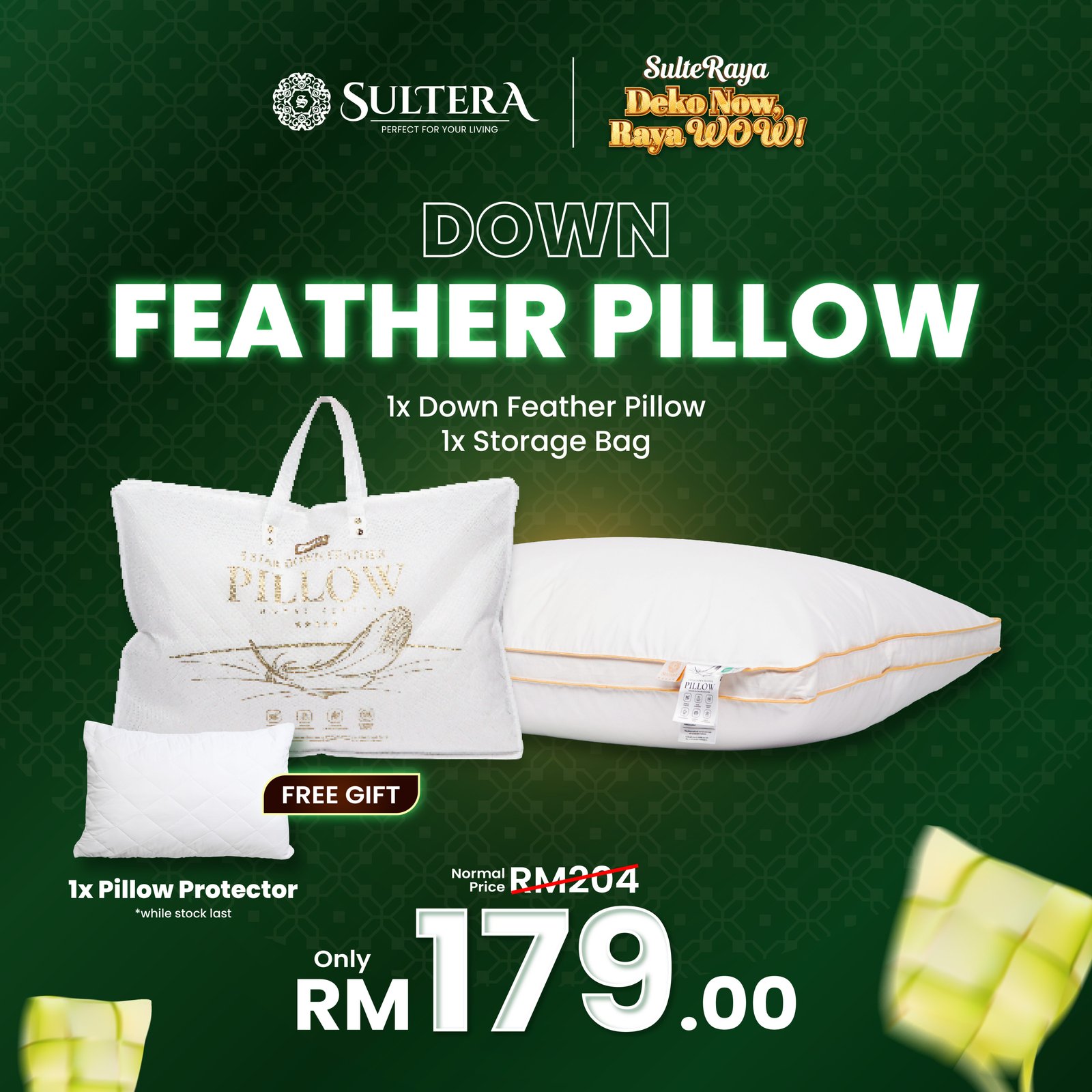 5 Star Feather Down Pillow