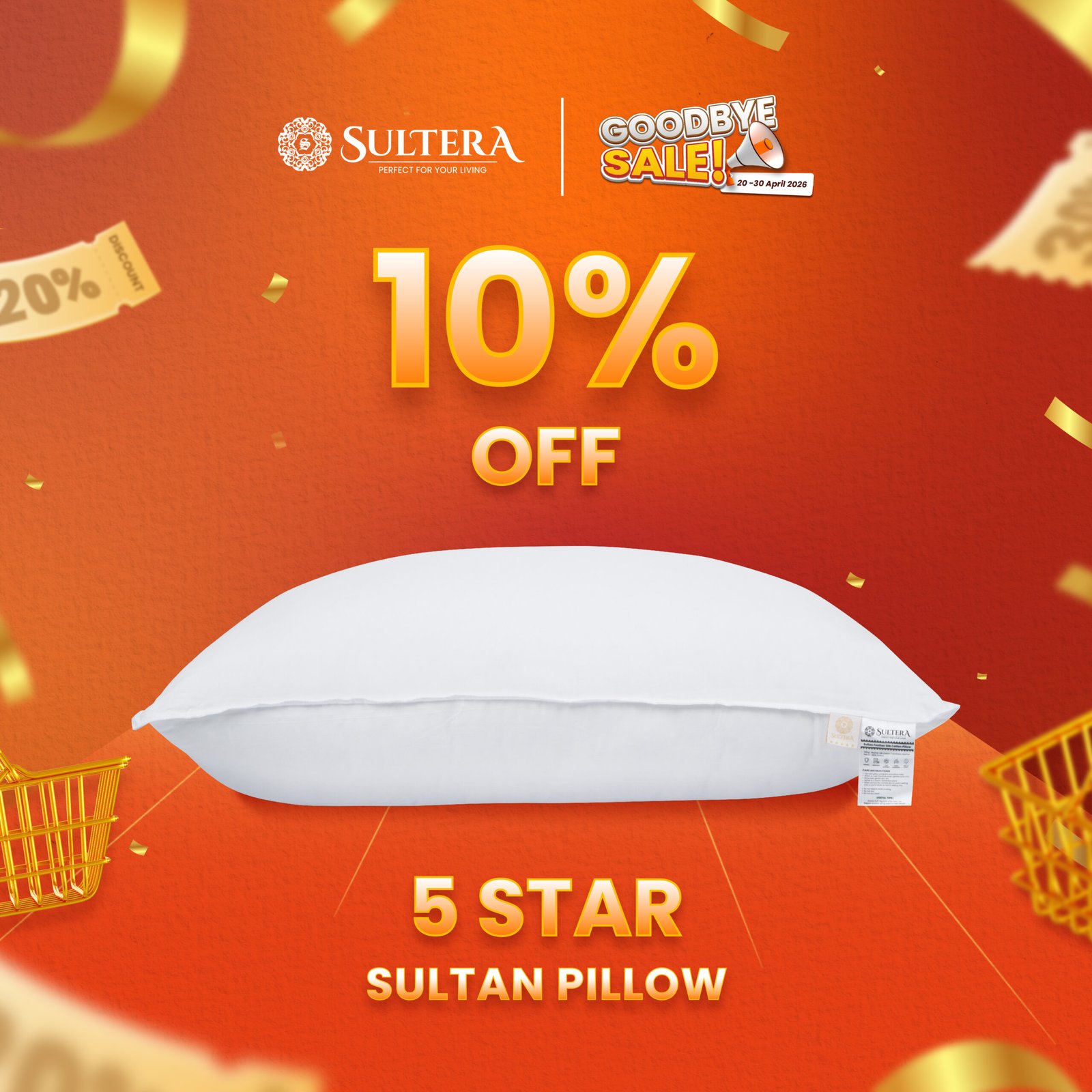 Sultan Pillow 5 Star