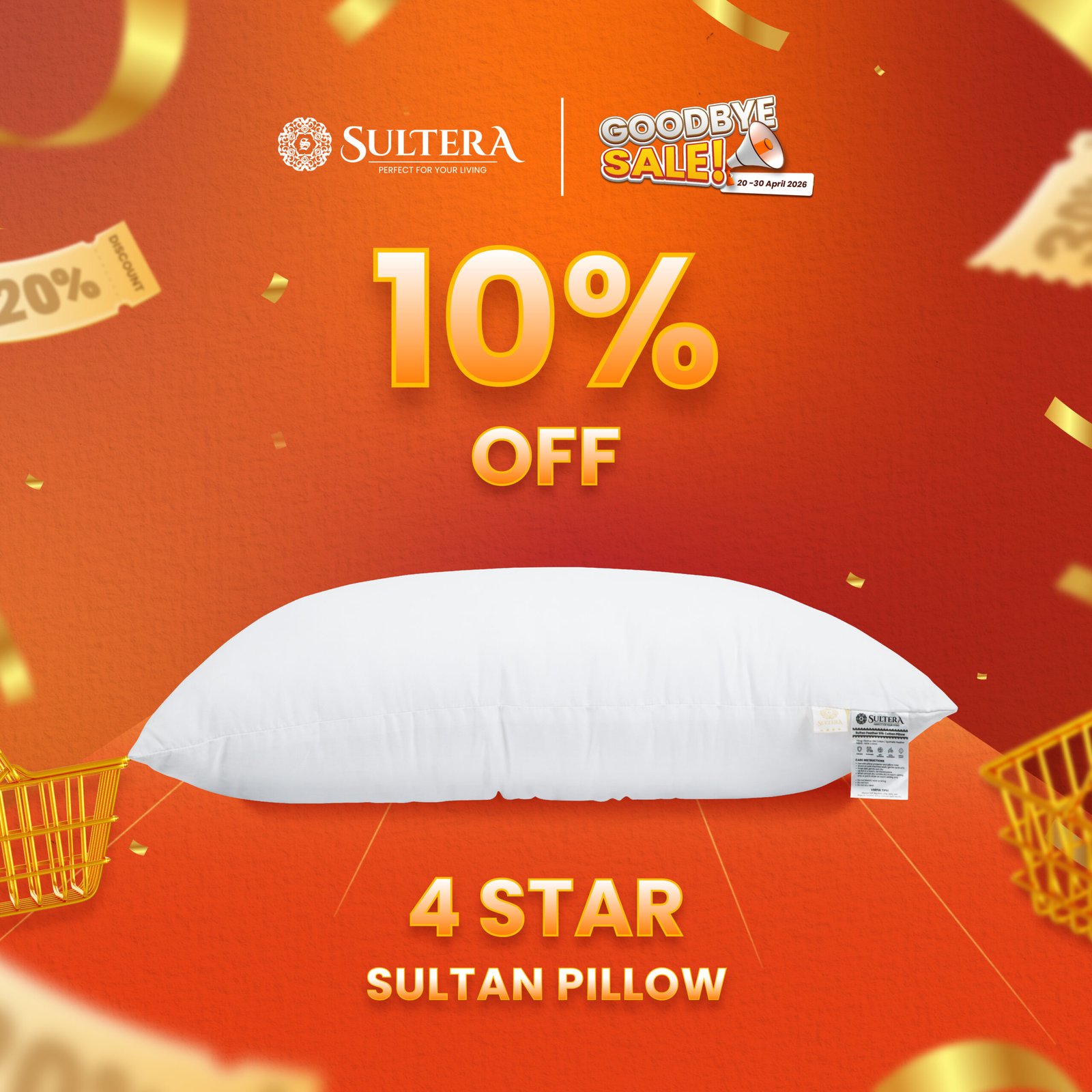 Sultan Pillow 4 Star