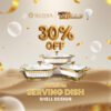Premium Serving Dish Set 3 in 1
