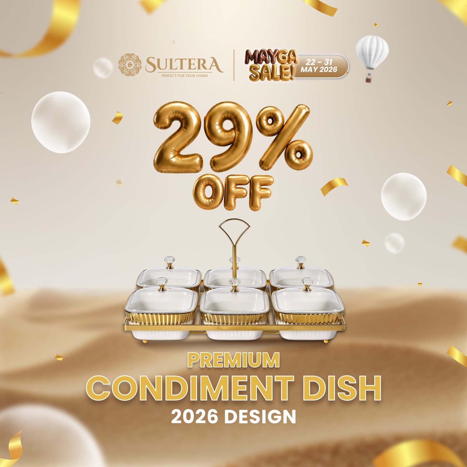 Premium Condiment Dish