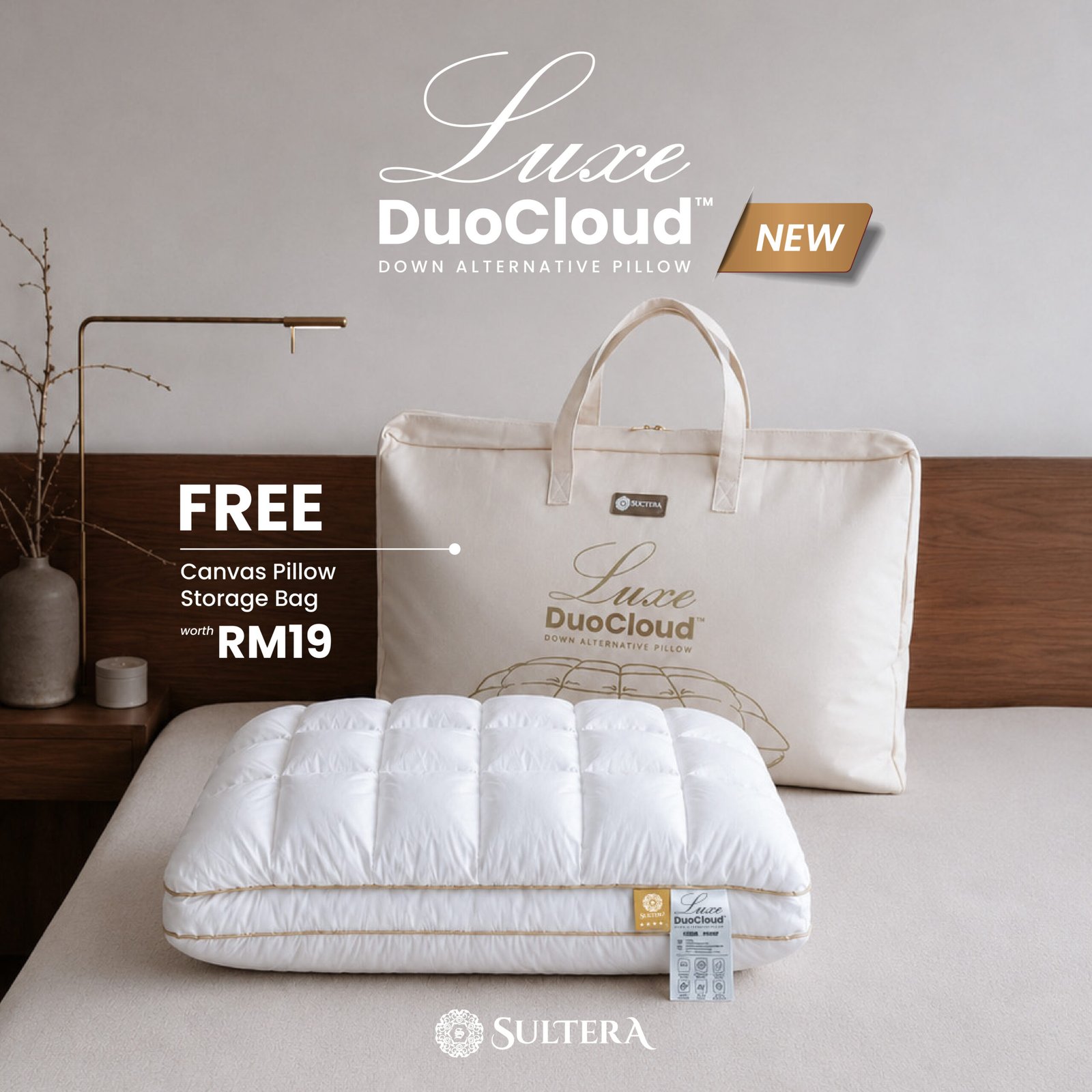 Luxe DuoCloud Pillow - Image 2
