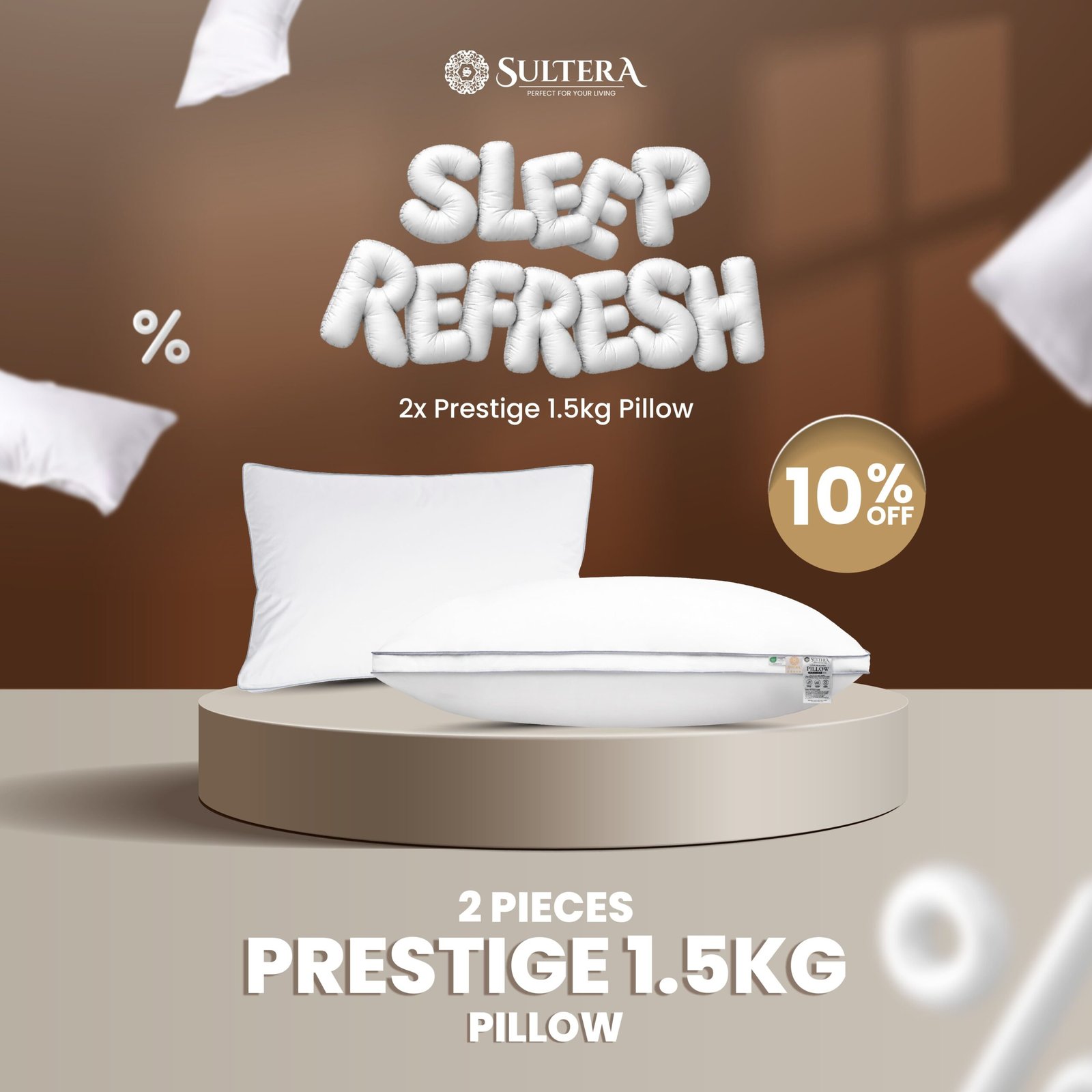 5 Star Microfibre Pillow