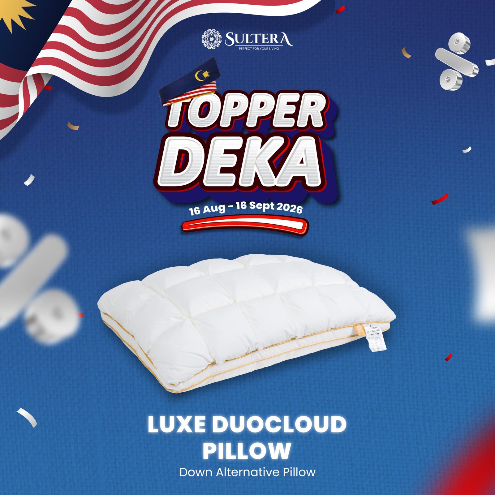 Luxe DuoCloud Pillow