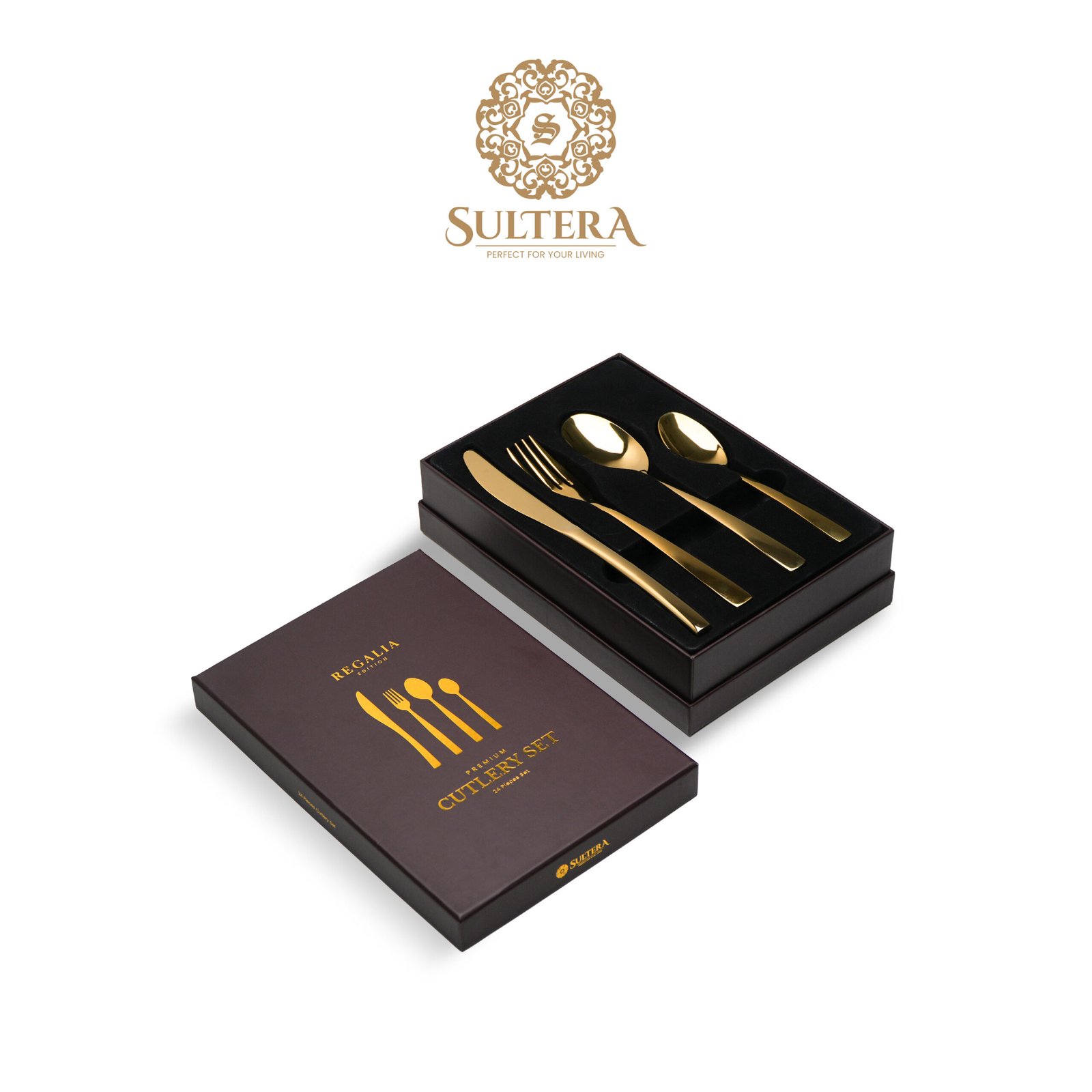Premium 24pcs Regalia Cutlery Set