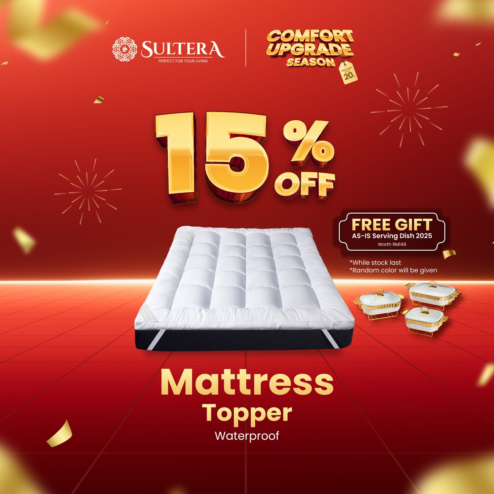Mattress Topper Microfibre