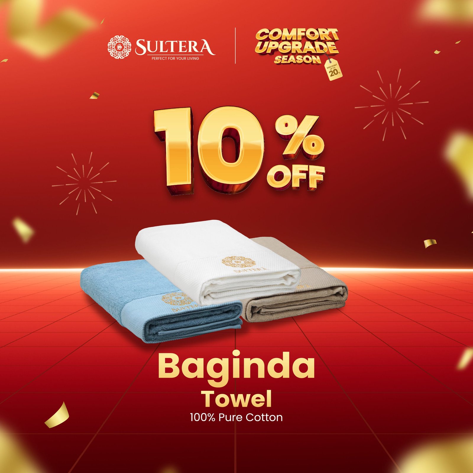Premium Baginda Towel