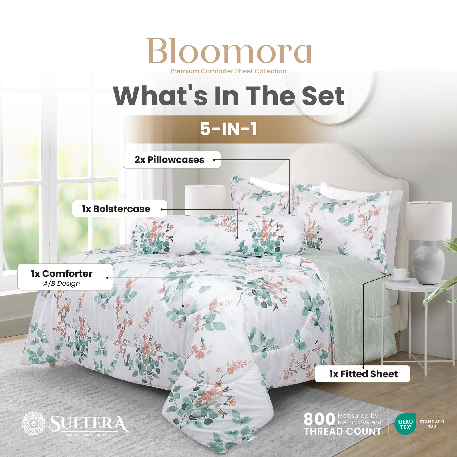Bloomora : Premium Comforter Sheet Collection - Image 5