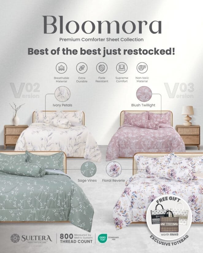 Bloomora : Premium Comforter Sheet Collection