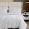 Exclusive Bedsheet - White Stripe Set - Image 11